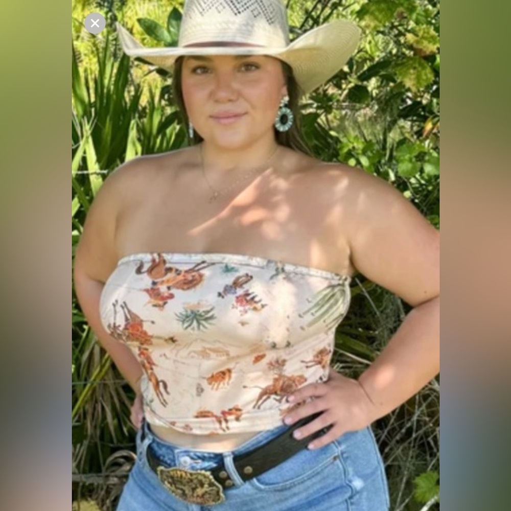 Wild West Tube Top